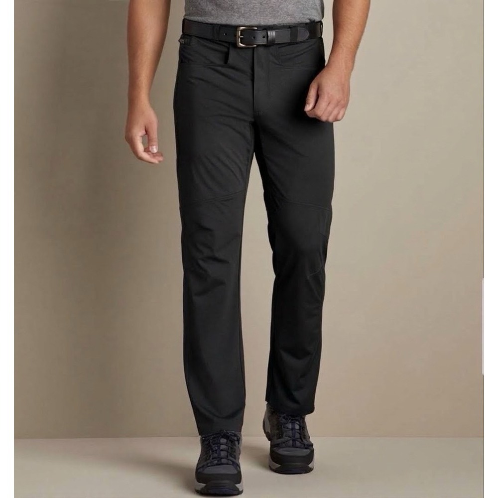 Duluth Men's DuluthFlex Bardon Peak Pants Performance Black Medium 30" inseam